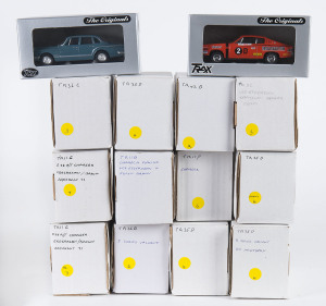 TRAX: A collection of twelve 1/43 scale Chrysler vehicles; all mint & boxed.