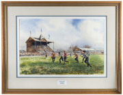 CROMPTON, Paul COLLINGWOOD: Victoria Park, circa 1903, watercolour, signed at lower right, 35 x 53cm framed and glazed - 2