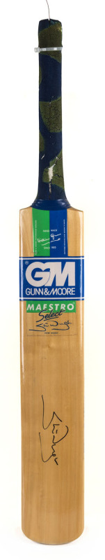 STEVE WAUGH, signature on full size 'GM MAESTRO' Cricket Bat.