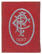 PRESTON FOOTBALL CLUB: 1933 & 1937 Season Tickets; numbered #12 and #18 respectively; the first inscribed for Mr. T. Freeman who is included in the list of LIFE MEMBERS printed within each ticket.&nbsp;The legendary Roy Cazaly was captain and coach of Preston - 3