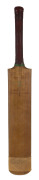 GARFIELD SOBERS'S 6 SIXES BAT Sir Garfield Sobers 1968, a 'Garfield Sobers' short handle, four-star bat by Slazenger of London, the foot of the blade with typed label "With this bat Garfield Sobers hit his world record of 6 sixes in one over for Nottingha
