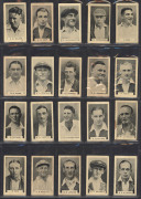 1933 Godfery&nbsp;Phillips "Test Cricketers 1932-33" complete set (38); 1928 Major Drapkin "Australian & English Test Cricketers (11); 1933 Godfrey Phillips "Who's Who in Australian Sport (10); 1933 Carreras "Personality Series (9); plus silks, animals and oth