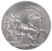 PARTICIPATION MEDAL in pewter (47gms) by Bertram Mackennal; made by Vaughton.  - 2