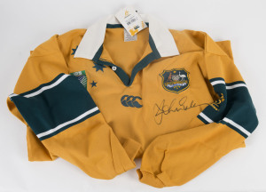 JOHN EALES autographed Australian Wallabies jersey (Size XL).