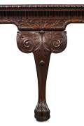 GILLOWS of LANCASTER (attributed) 24 seat Banquet Table, carved mahogany in the Chippendale style, circa 1890, originally commissioned by Sir ROBERT LUCAS-TOOTH this table is believed to have been part of the original furnishings for his Sydney mansion "S - 3