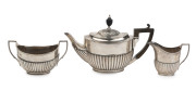 An English sterling silver tea service by William Hutton & Sons, London, 1904,