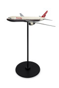 LAUDA AIR (1:45 scale) Boeing 767-300ER, on chrome swivel stand, 136cm long, 122cm wingspan