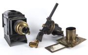 Magic lantern and scientific&nbsp;instrument parts, 19th century,&nbsp;