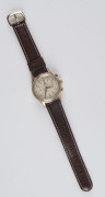 TITUS Chronograph gents wristwatch, gold topped with steel back, mid 20th century, - 2