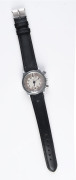 A WW2 pilots chronograph, Swiss made in steel case, circa 1940, - 2
