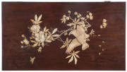 A pair of Japanese Shibayama panels, Meiji Period, 19th century, - 2