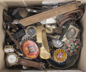 Collection of watches, jewellery and ornaments, 19th and 20th century,