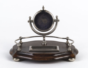An antique pocket watch stand, late 19th century,
