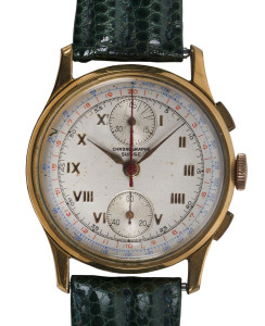 Swiss chronograph gents watch with Valjoux 23 movement,