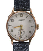 TISSOT Gents wristwatch in 9ct gold case, circa 1940,