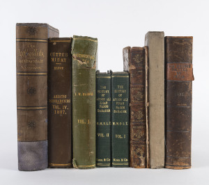 INDIA: A small group of books in mixed condition. (8).