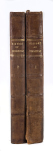 DOW, Alexander: "The History of Hindostan; from the earliest account of time, to the Death of Akbar; translated from the Persian of Mahummad Casim Ferishta of Delhi....." [London; T. Becket and P. A. De Hondt, 1768] Two volumes, quarto, folding map (detac