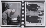 "Visit of Lieutenant General Sir Robert Drew and Lady Drew to Brooke Army Medical Center [Texas], April 12-17, 1968" privately prepared presentation album with a letter from Major General Milburn and over 40 large-format photographs recording the visit. - 2