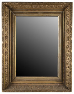An English gilt framed mirror, 19th century,