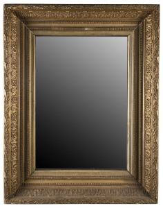 An English gilt framed mirror, 19th century,