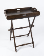 A butler's table, elm and beech, English, late 19th century