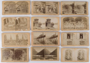 STEREOVIEWS Mostly USA including 1870s&nbsp;examples by Kilburn Brothers of African Americans "Gossiping At The Gate, Charleston" - 2