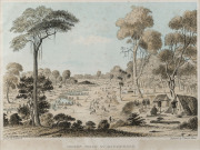 DAVID TULLOCH [1829 - 1869], Golden Point, Mt. Alexander, Forest Creek, Mt. Alexander, Great Meeting of Gold Diggers Decr. 15th 1851, Commissioners Tent & Officers Quarters Forest Creek Decr. 1851, Golden Point, Ballarat 1851, five hand coloured engraving - 5