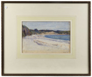 THEODORE PENLEIGH BOYD [1890 - 1923], Half Moon Bay, watercolour, signed "Penleigh Boyd" and dated "18" lower right, 17 x 26cm. - 2