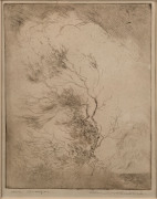 ALAN McCULLOCH [1907&ndash;1992], Sea breezes, etching printed in brown ink, c.1937, with pencil signature and title in lower margin, 21 x 16cm.