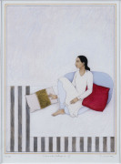 NUSRA LATIF QURESHI [Pakistan, b. 1973 - ], Conversations - II, digital print, 2005, editioned 2/30, titled and signed "Nusra" in the lower margin, 22 x 16cm.