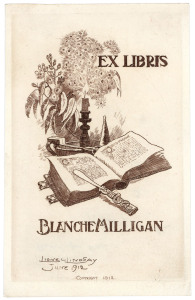 LIONEL ARTHUR LINDSAY [1874 - 1961], A collection of bookplates, most signed in the plate; one dated 1912. (22), various sizes; a couple of duplicates.