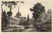 ERNEST EDWIN ABBOTT [1888 - 1973], Newman College, Ormond College, Queen's College, three etchings, circa 1930, titled and editioned in lower margins, all authenticated verso by son, R.D.Abbott, each 20 x 32cm. (3)