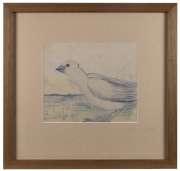 WILLIAM MERRIC BOYD (1888 - 1959, A.C.Gull, pencil on paper, signed "Merric Boyd" and dated "1950" lower left, 22 x 26.5cm. - 2