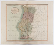 JOHN CARY [1755-1835] Maps of Europe, "A New Map of SPAIN and PORTUGAL, divided into their respective KINGDOMS and PROVINCES, from the latest Authorities...1811"; " A New Map of the KINGDOM of PORTUGAL, divided into it's Provinces, from the latest Authori - 2