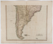 JOHN CARY [1755-1835] "A New Map of SOUTH AMERICA, from the latest Authorities...1807 & 1811", [London, 1807, 1811]; contemporary hand colouring, in two sheets, each approx. 54 x 63cm (sheet size). - 2