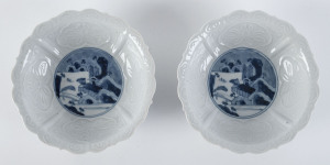 Two Japanese Arita ware dishes, 18th/19th century, ​15.5cm diameter,