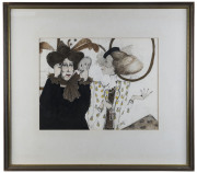 SUSAN MACARTNEY-SNAPE [English, born 1957], The Pineapple Coat, watercolour, ​signed and dated "80" with monogram in pencil, 32 x 42cm. - 2