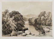 JAMES DUFFIELD HARDING [English, 1798 - 1863], Nine lithographic images, from "The Park and the Forest" - 1841 - printed by Charles Joseph Hullmandel, Beech; Ash, Sycamore and Oak; Scotch Fir; Elm; Wych Elm and Firs; Elm and Birch; Stone Pines; Birch and - 3