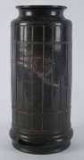 A Japanese bronze pot, late Meiji period, ​33cm high