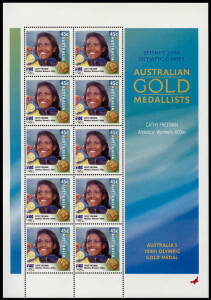 2000 Olympics Digital souvenir sheets, set of 16, from the 6 States, New South Wales, Queensland,  South. Aust., Tasmania, Victoria and Western Aust.. Seldom offered as a complete set.
