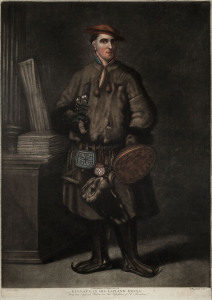 Linnaeus in his Lapland Dress. From an original Picture in the possession of Dr. Thornton. Hoffman pinx.t. H.Kingsbury sculp.t. London published by Dr. Thornton June 1. 1805. Mezzotint, 50 x 35cm. Carl Linnaeus the elder, (1707-1778), is depicted with a plant with a label attached in one hand, a shaman's drum in the other. An inscription on the drum reads 'Carolus Linnaeus a Lapponia redux aetat 30, anno 1737 / Mart Hoffman fecit.' An illustration from Robert Thornton's 'Illustration of the Sex