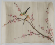 Five assorted Chinese paintings on silk, 19th and 20th century, the largest - 3