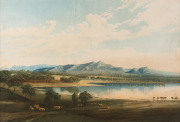 NICHOLAS CHEVALIER [1828-1902], Mount Zero and the Grampians, chromolithograph, Published by Troedel, Melbourne 1865, 21.5 x 31cm.