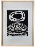 SALLY MORGAN [b.1951], The Circle, screenprint, limited edition #15/99, signed and titled and dated 1990 in the lower margin, 42 x 33cm. - 2