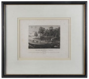 CHARLES ALEXANDRE LESUEUR [1778 -1846], Nouvelle Hollande: Nouvelle Galle du Sud, Navigation, Copper engraving (from Voyage de Decouvertes aux Terres Australes, 1807), 20 x 21cm - 2