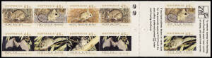 1992-94 (SG.SB78a) IMPERFORATE $4.50 Threatened Species, cover wihout Olympic logo on front cover, showing National Philatelic Centre, 2nd reprint with 2 koalas, BW.1565(iii)b.
