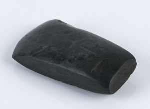 Maori greenstone axe, New Zealand, 19th century, 35cm long