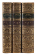 SMITH, Philip AN ANCIENT HISTORY FROM THE EARLIEST RECORDS TO THE FALL OF THE WESTERN EMPIRE. [London: James Walton, 1868]. Three volumes.