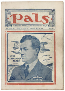 PALS - An Australian Paper for Australian Boys: Vol.4 No.27 to Vol.4 No.52 complete, March 1, 1924 to August 23, 1924. (26 editions) includes two with front cover artwork by Daryl Lindsay and one by Hal Rooney. 