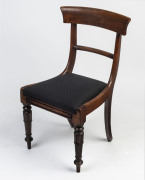 A Colonial spade back dining chair, Australian cedar, circa 1845